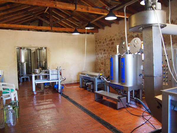 bio-certified olive press